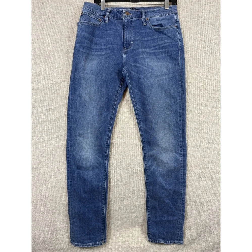 J.Crew Flex Slim‎ Fit Jeans Men's 32x32 Medium Wash Stretch Denim